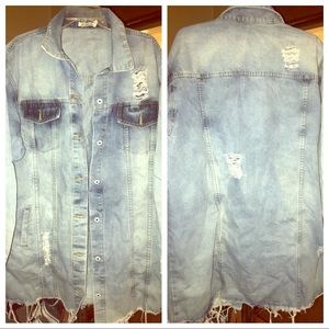 Jean jacket, size 2x
